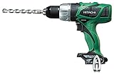 日立工機 14.4V コードレス振動ドライバードリル 充電式 グリーン 蓄電池・充電器別売り 本体のみ DV14DBL(NN)