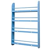 子供の本棚壁Hangingシンプルな壁本棚シェルフ幼稚園ベビーキッズBookshelf本棚画像子供本棚Bookshelf ブルー