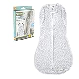 Woombie Convertible Unvented Nursery Swaddling Blankets, Mint O's, 14-19 Pounds by Woombie