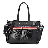 Babymel Cara Tote Diaper Bag - Black Gloss by Babymel