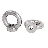 uxcell ナット　リフトナット　シルバートーン　M5スレッド直径 304ステンレス製