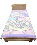 リトルツインスターズ(キキララ)快適コット 綿毛布