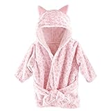 Hudson Baby Animal Plush Bathrobe, Leopard by Hudson Baby