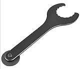 Yiteng　レンチ　自転車　中心軸　インストール　ツール　ブラケット　スパナ　FIXED GEAR用　ブラック