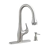 American Standard Xavierモデル591033ステンレススチールプルダウンキッチン蛇口