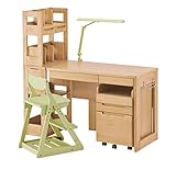 イトーキ 学習机 ユニアス 新ユニット ラテナチュラル/サラダグリーン 【6個口】 UT-9L-L77SA
