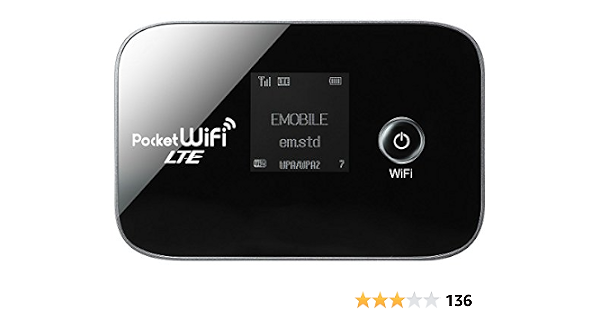 Amazon イー モバイル Gl04p ブラック イー モバイル モバイルルーター 通販