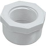 Genova34324Reducing PVC Bushing-2X1-1/4 MIPXFIP BUSHING (並行輸入品)