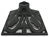 High Quality Brand 9-Inch by 9-Inch Cast Iron (TORCH STAND and not a UMBRELLA STAND)
