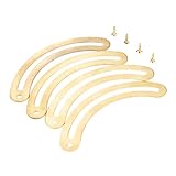 4枚入り 蝶番 飾り蝶番 反曲ヒンジ キャビネットドアハード ウェアヒンジ アンティーク調 手芸 手作り パーツ 金具 ネジに付き