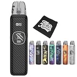 【G5】ユーウェル CALIBURN G5 ユーウェル カリバーン ジーファイブ｜GPP Alphaカートリッジ登場!｜3タップ操作対応｜FlavorKitchenミニポーチ付属｜VAPE ベイプ 電子タバコ スターターキット (Black Carbon)