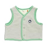 Sunny Landscape Boys ライン柄リバーシブルベビーベスト　キナリ　80cm