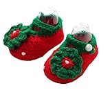 (ビグッド)Bigood 可愛い ベビーシューズ 子供用 軽量 ファーストシューズ ニット 赤ちゃん 靴 手編み 女の子 ルームシューズ 出産祝い 歩行靴 カジュアル フラワー 赤