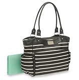 Carter's Zip Fashion Diaper Bag, Front Stripe by Carter's