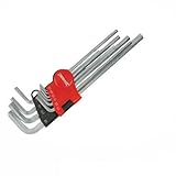 Silverline Expert Hex Key Imperial Set 10pce 1/16" - 3/8"