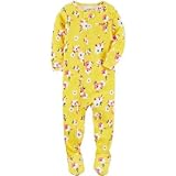 カーターズ Carter's/ 1ピースサンフィットコットンパジャマ イエロー ロンパース長袖 12ヶ月【並行輸入】