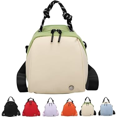 ECODAY 26SS 手編みミニバッグ 斜め掛けリュック クリームイエロー 