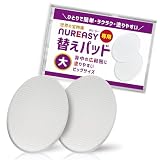 【皮膚科医推奨】 ヌリージー用 替えパッド 専用パッド 背中に薬を塗る道具 孫の手 NUREASY (替えパッド大(白)2個)
