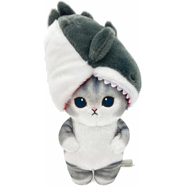 Amazon.co.jp: サメにゃんマスコットぬいぐるみ 全5種セット 約