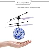 ベビートイ、hatop RCフライングボールドローンヘリコプターボール組み込みシャイニングLED照明Kids Toy