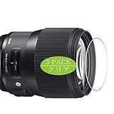 3枚 VacFun フィルム ， シグマ SIGMA 135mm F1.8 DG HSM 向けの 保護フィルム 液晶保護 フィルム 保護 フィルム（非 ガラスフィルム 強化ガラス ガラス ケース カバー ）