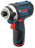 Bosch PS41-2A 12-Volt Max Lithium-Ion 1/4-Inch Hex Impact Driver Kit with 2 Batteries, Charger and C