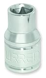 Urrea 5212TX 3/8-Inch E12 Long Socket by Urrea