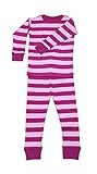 新しいJammiesベビー女の子有機コットンパジャマセット カラー: ピンク