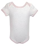 Stephan Baby All-in-One Diaper Cover with Pink Trim, Little Lamb Pin-Dot, Newborn by Stephan Baby