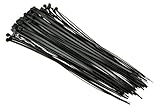 SE CT1248B 12" Black Cable Ties with 50-lb. Tensile Strength, 100-Pack [並行輸入品]