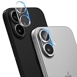 antalink 対応 iPhone 17 カメラフィルム カメラ保護 全面保護 いphone 17 用 カメラカバー 10H強化ガラス 一体感 高透過率 指紋防止 防水防塵 露出オーバー防止 気泡ゼロ 対応 アイフォン17 レンズカバー プロテクター 【2枚セット】 (クリア)