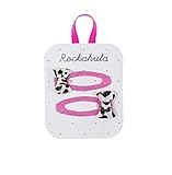 Rockahula Kidsロッカフラキッズ/H585Lミニグリッターリボンクリップ/レオパード