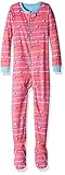The Children's Place Baby Girls' Long Sleeve One-Piece Pajamas Geraniumpink 85244 0-3MONTHS [並行輸入品]