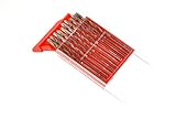 SE DHD1810 Grit 120 Diamond Coated HSS Drill Set with 1/8 Shank Diameter 10 Piece [並行輸入品]