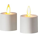 カメヤマ LUMINARA ティーライト WH 2個入り電池式 B0309-00-10