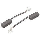 XDiscount モーターカーボンブラシ　パワーツール　固定途切れる　角度グラインダー　2個入り　15mm x 7mm x 5mm