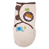 Swaddle Me スワドルミー コットン ニット おくるみ S/Mサイズ サファリチャット 並行輸入品