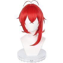 原神 ディルック コスプレ用セット済みウィッグ Amazon.co.jp: 原神 げんしん ディルック コスプレウィッグ