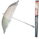 Blue Cotton Parasol For Buggy/Pushchair/Pram By Beautiful Beginnings by Chew2you