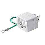 サンワサプライ アウトレット トラッキング火災予防機能 付き 変換 アダプタ 3P TAP-AD7T 箱にキズ、汚れのあるアウトレット品です。