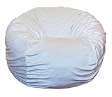 Ahh! Products Cuddle Minky White Washable Large Bean Bag Chair [並行輸入品]