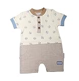 Baby Boys Cotton All in One - Cheeky Monkey Design (Newborn) by KATIES PLAYPEN? / BABY BEST BUYS