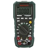 MASTECH MS8250A オートレンジ デジタルマルチメーター 周波数 キャパシタンステスター デューティ・サイクル & NCV [並行輸入品]
