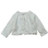 《H29年春物》(日本製) Pample Mousse(パンプルムース) キラメキタック天竺さくらんぼモチーフ付ボレロ 95cm /OW NO.DP-71205