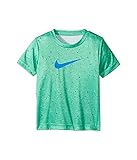 (ナイキ) NIKE キッズTシャツ Blacktop All Over Print Dri-Fit Tee (Toddler) Electro Green 4T Toddler n/a [並行輸入品