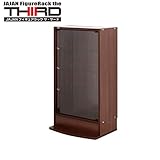【JAJAN】フィギュアラック サード レギュラー 本体 扉 幅55cm 奥行29cm ロータイプ ブラウン【正規品】[ 鍵付き コレクション ケース ][棚プレ対象商品]