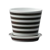 esテーブルポット ボーダーBR