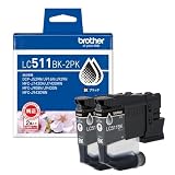LC511BK-2PK インクカートリッジ ブラック お徳用黒2個パック