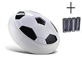 TheSimple – キッズAir電源Soccer Football音楽ディスク、子供男の子女の子スポーツトレーニングフットボールソフトフォームバンパー、LEDライト、Suspendedボール屋内と