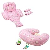 Clevamama ClevaCushion 10-in-1 Nursing Pillow (Pink) by Clevamama